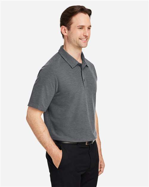 Core365 Men's Fusion ChromaSoft™ Pique Polo - CE112 Carbon Heather