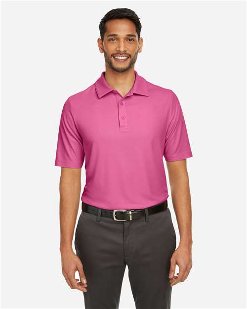 Core365 Men's Fusion ChromaSoft™ Pique Polo - CE112 Charity Pink