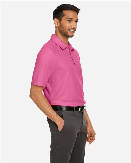 Core365 Men's Fusion ChromaSoft™ Pique Polo - CE112 Charity Pink