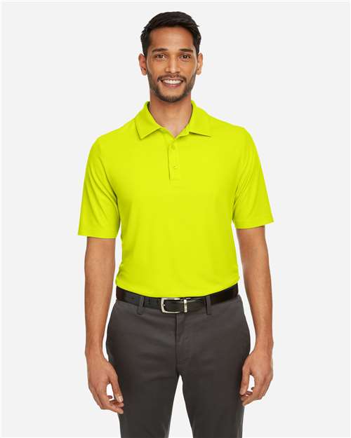 Core365 Men's Fusion ChromaSoft™ Pique Polo - CE112 Safety Yellow