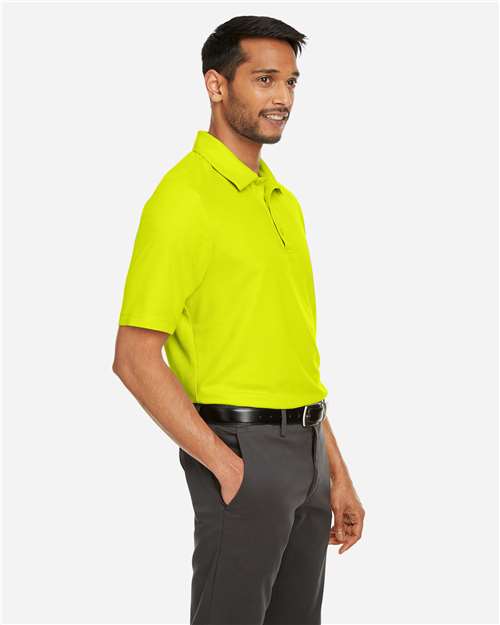 Core365 Men's Fusion ChromaSoft™ Pique Polo - CE112 Safety Yellow