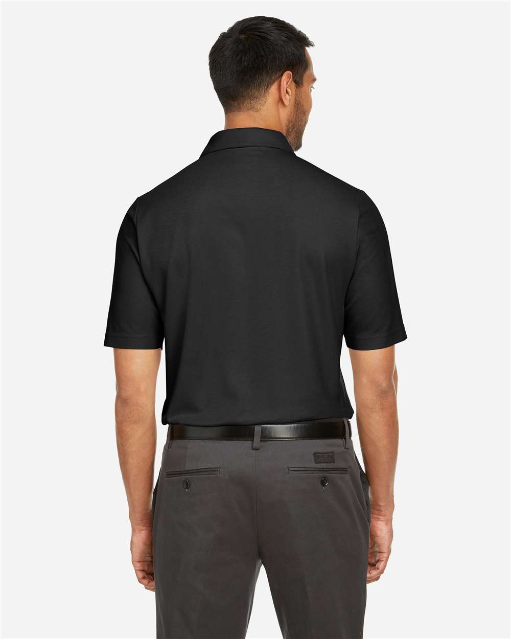 Core365 Men's Fusion ChromaSoft™ Pique Polo - CE112 Black