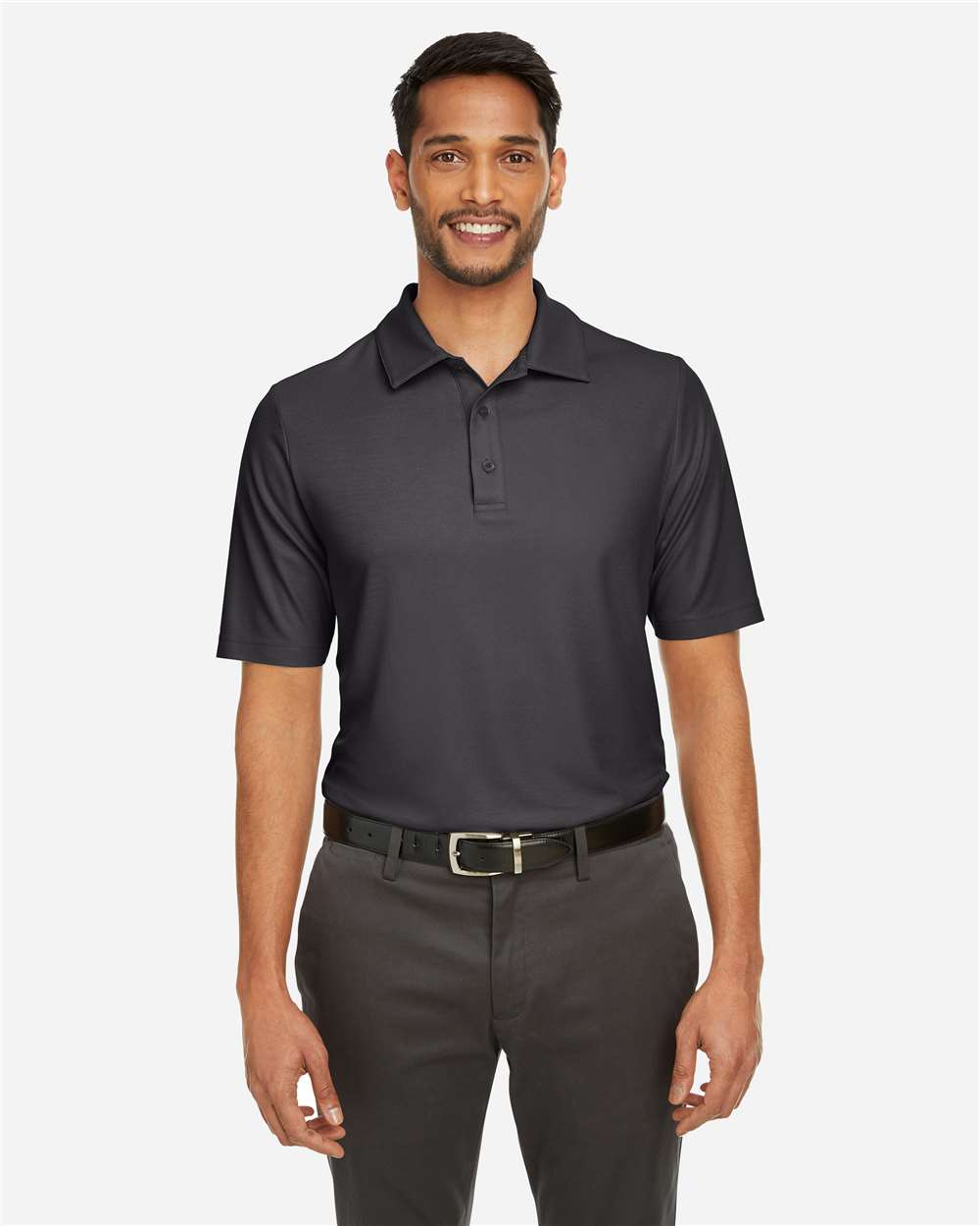 Core365 Men's Fusion ChromaSoft™ Pique Polo - CE112 Carbon
