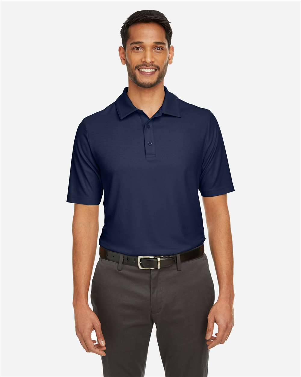 Core365 Men's Fusion ChromaSoft™ Pique Polo - CE112 Classic Navy