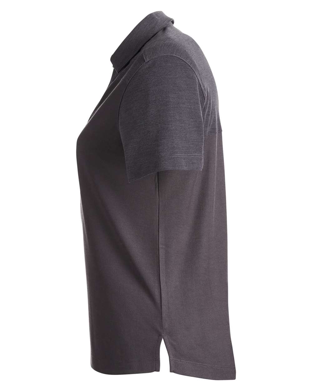 Core365 Women's Fusion ChromaSoft™ Colorblock Polo - CE112CW Carbon- Carbon Heather