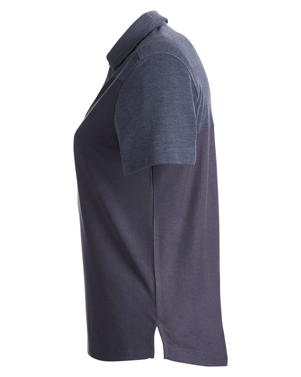 Core365 Women's Fusion ChromaSoft™ Colorblock Polo - CE112CW Classic Navy- Classic Navy Heather