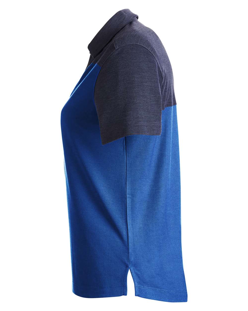 Core365 Women's Fusion ChromaSoft™ Colorblock Polo - CE112CW True Royal- Classic Navy Heather