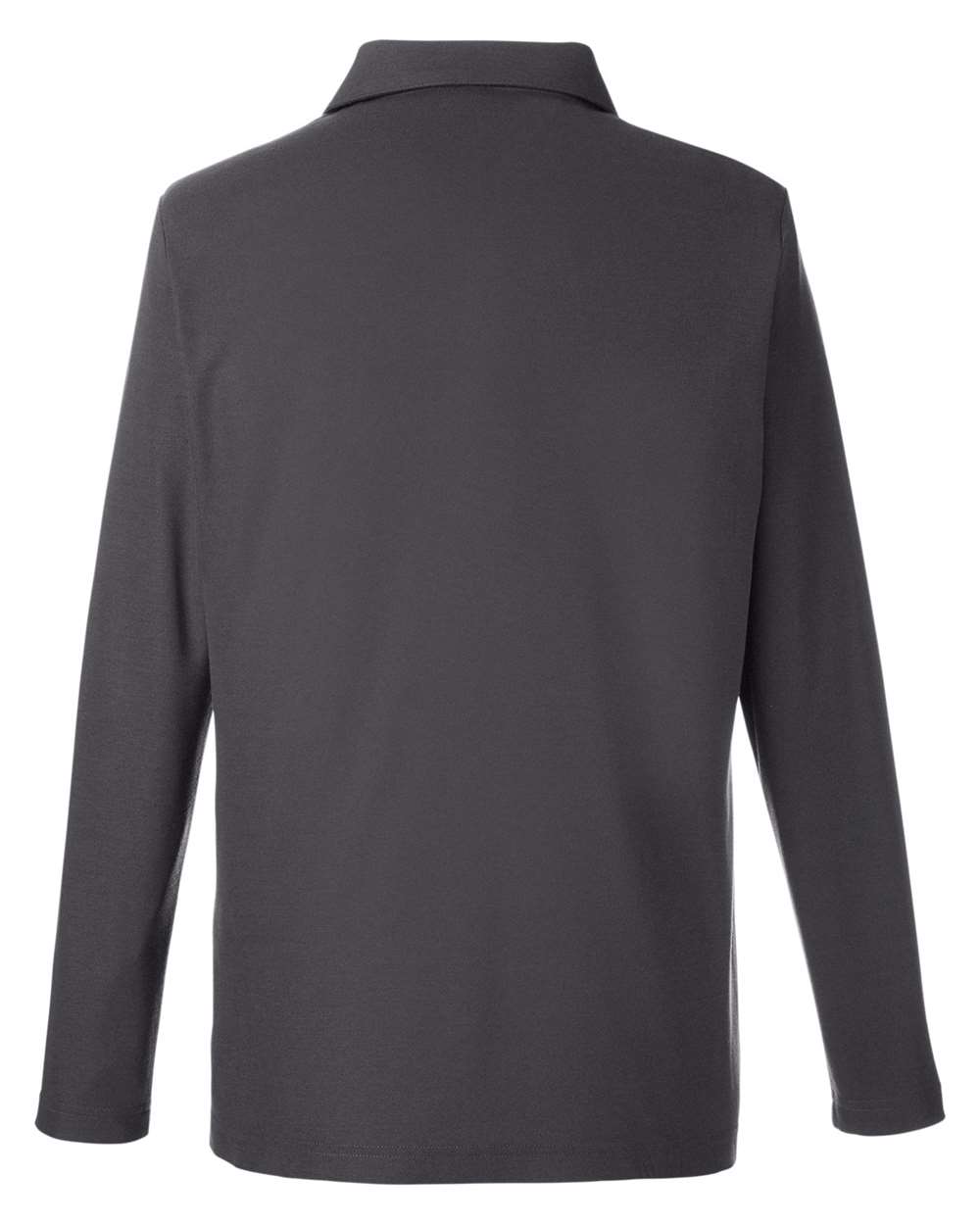 Core365 Men's Fusion ChromaSoft™ Long Sleeve Pique Polo - CE112L Carbon