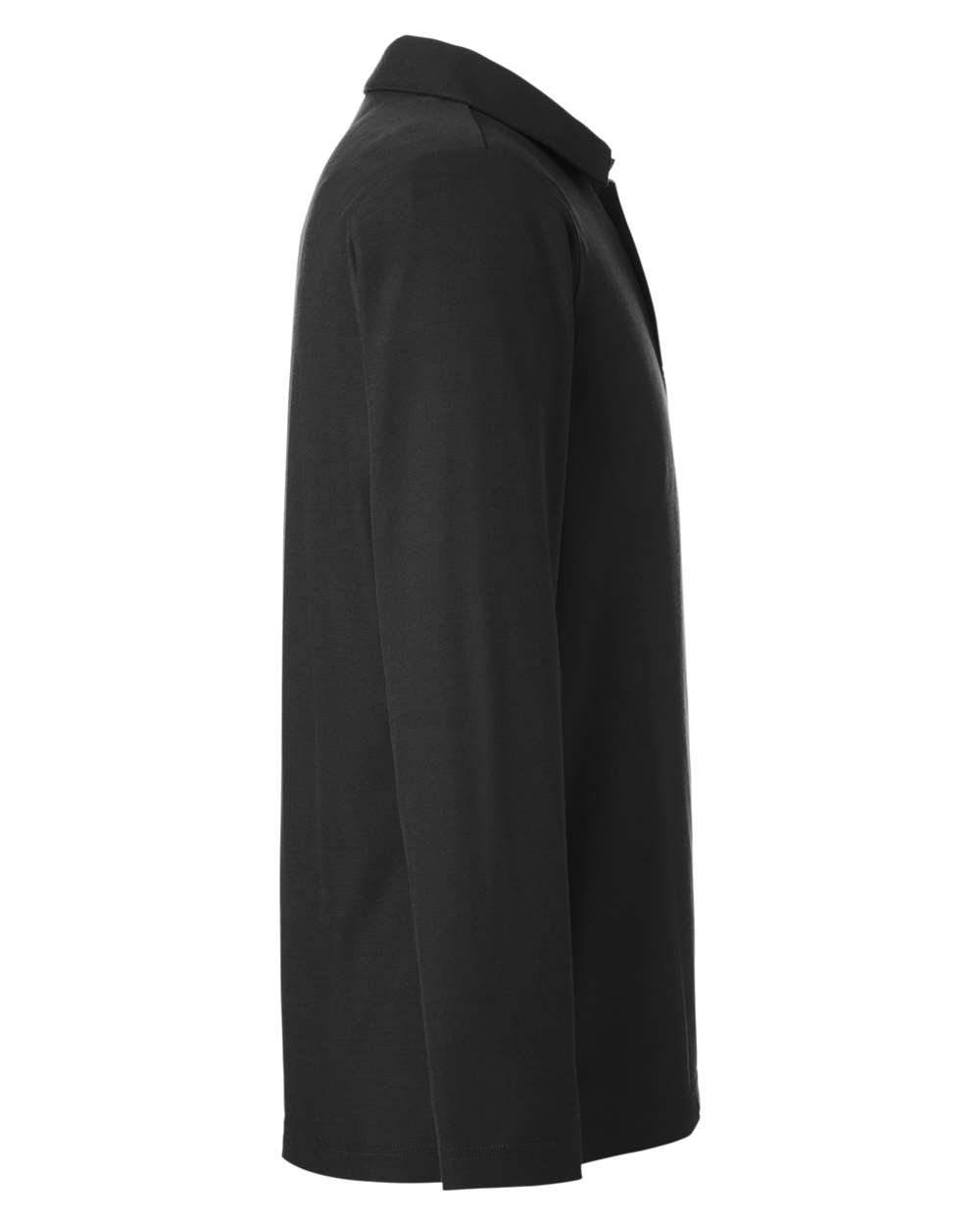 Core365 Men's Fusion ChromaSoft™ Long Sleeve Pique Polo - CE112L Black