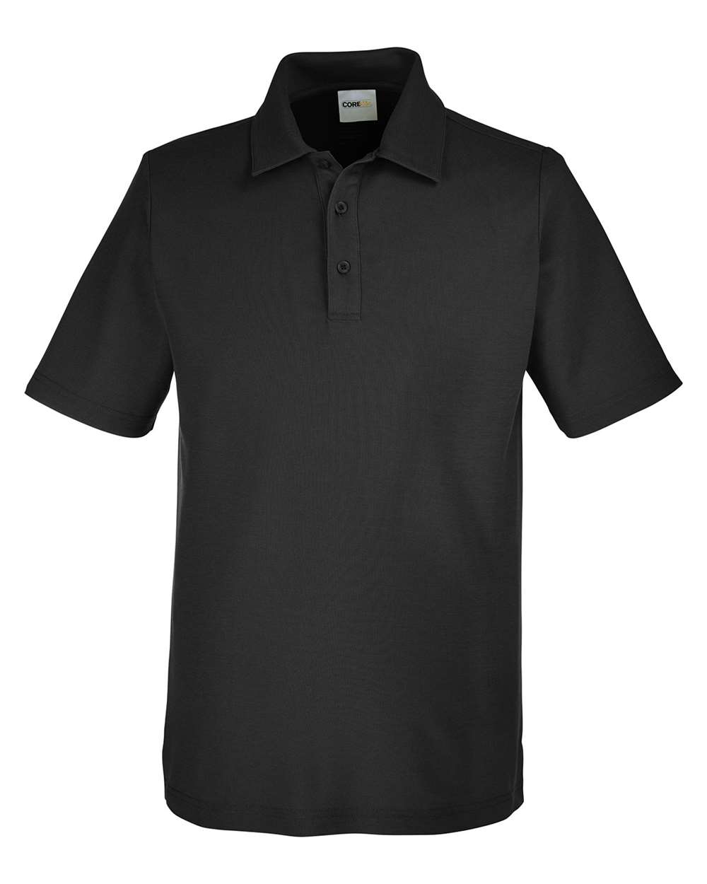 Core365 Men's Tall Fusion ChromaSoft™ Pique Polo - CE112T Black