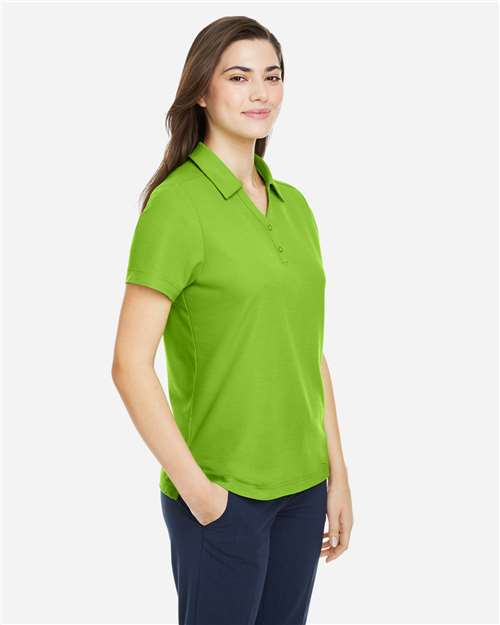 Core365 Women's Fusion ChromaSoft™ Pique Polo - CE112W Acid Green
