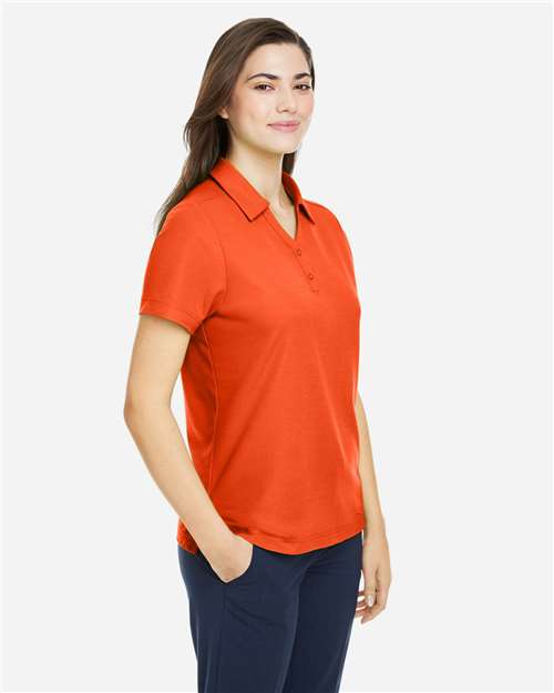Core365 Women's Fusion ChromaSoft™ Pique Polo - CE112W Campus Orange