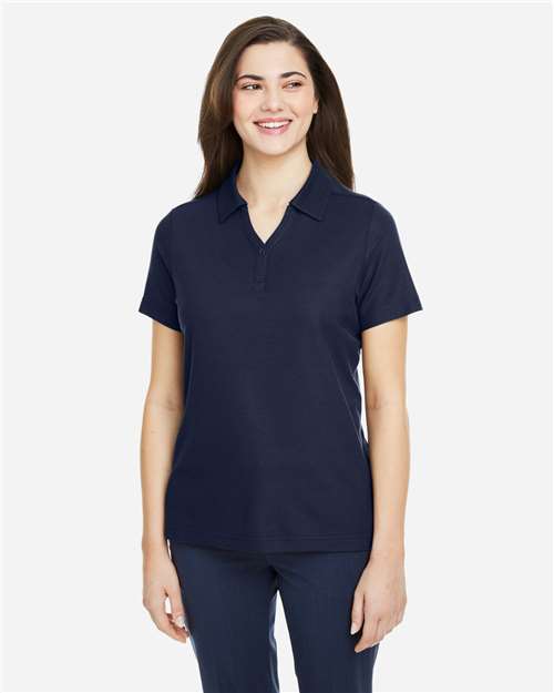 Core365 Women's Fusion ChromaSoft™ Pique Polo - CE112W Classic Navy