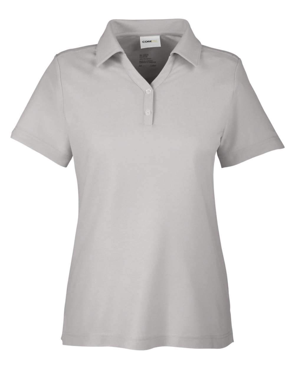 Core365 Women's Fusion ChromaSoft™ Pique Polo - CE112W Platinum