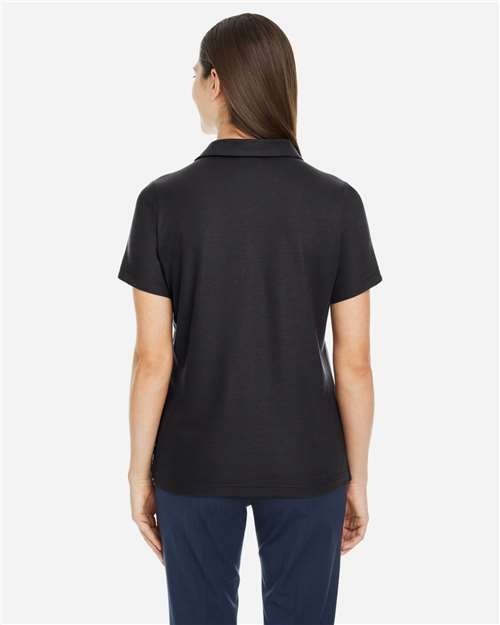 Core365 Women's Fusion ChromaSoft™ Pique Polo - CE112W Black