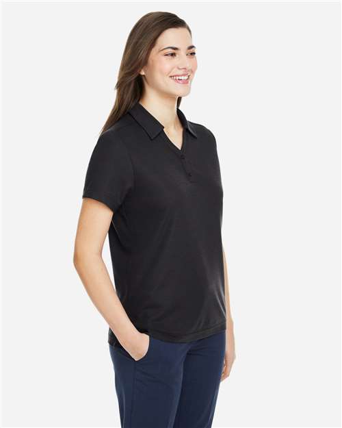 Core365 Women's Fusion ChromaSoft™ Pique Polo - CE112W Black