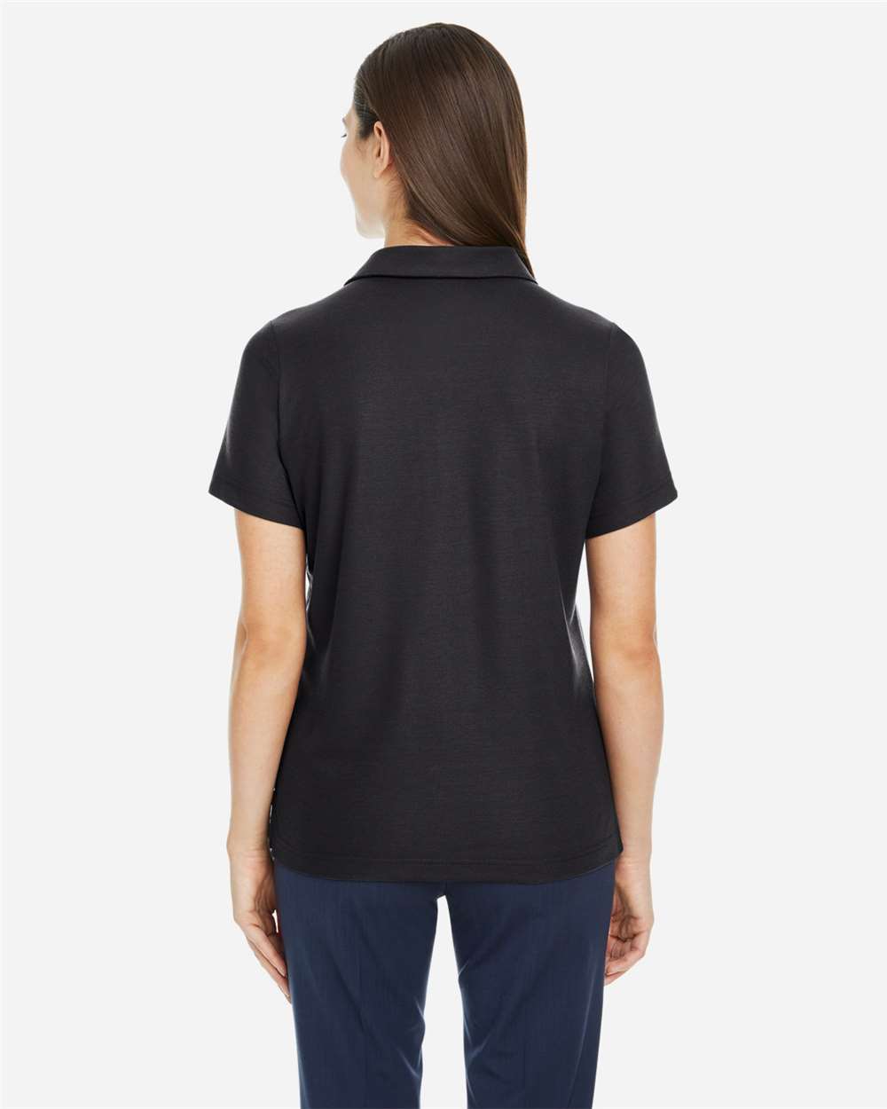 Core365 Women's Fusion ChromaSoft™ Pique Polo - CE112W Black