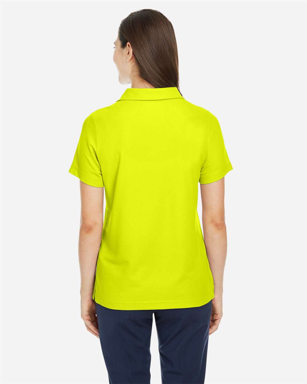 Core365 Women's Fusion ChromaSoft™ Pique Polo - CE112W Safety Yellow