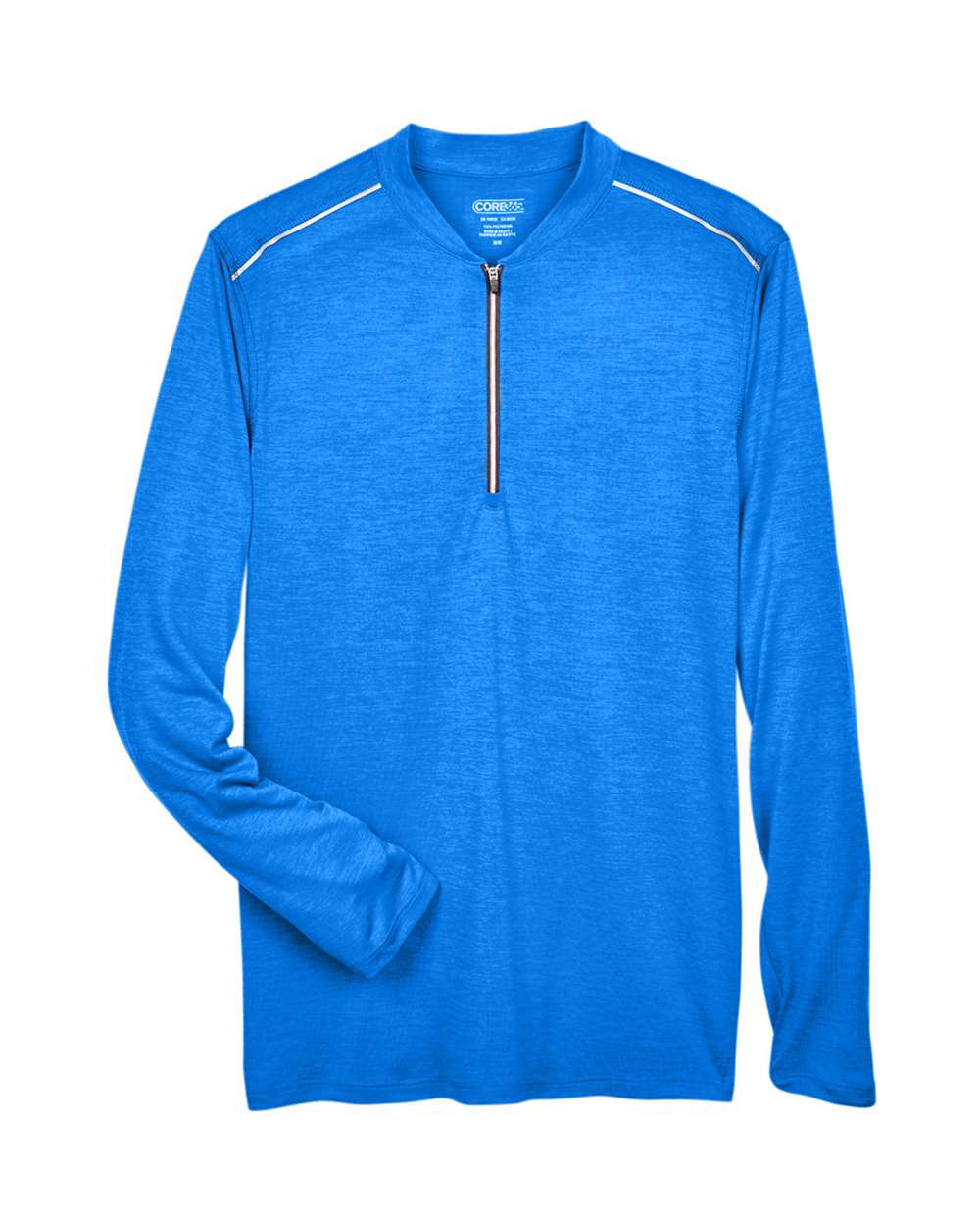 Core365 Men's Kinetic Performance Quarter-Zip Pullover - CE401 True Royal- Carbon