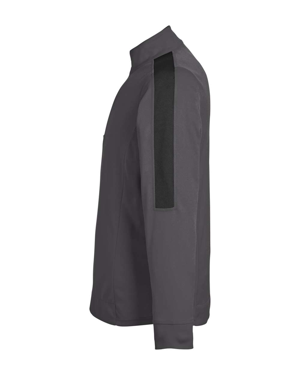 Core365 Men's Market Snag Protect Mesh Colorblock Quarter-Zip Pullover - CE404 Carbon- Black