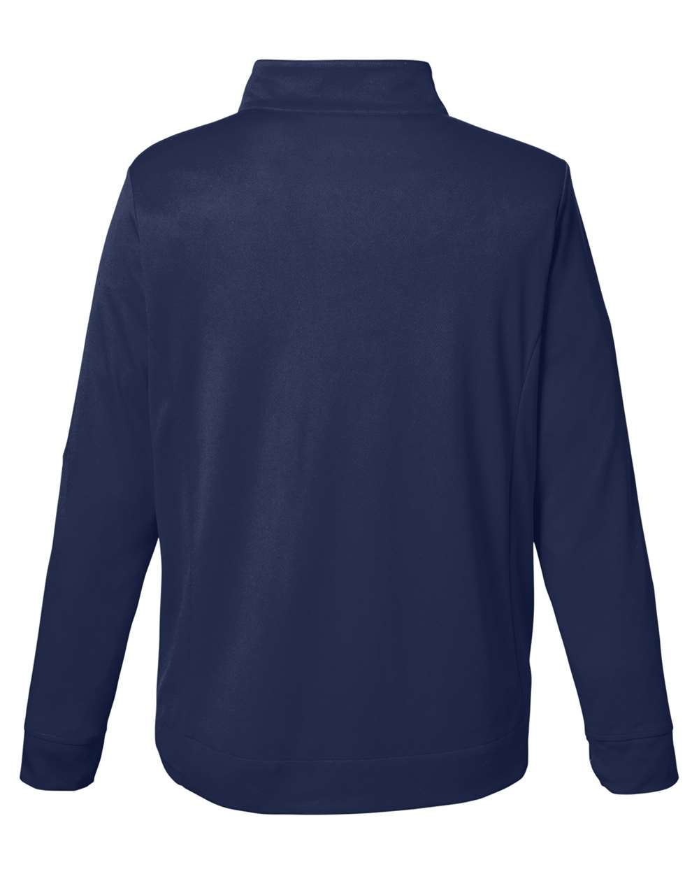 Core365 Men's Market Snag Protect Mesh Colorblock Quarter-Zip Pullover - CE404 Classic Navy Heather- Carbon