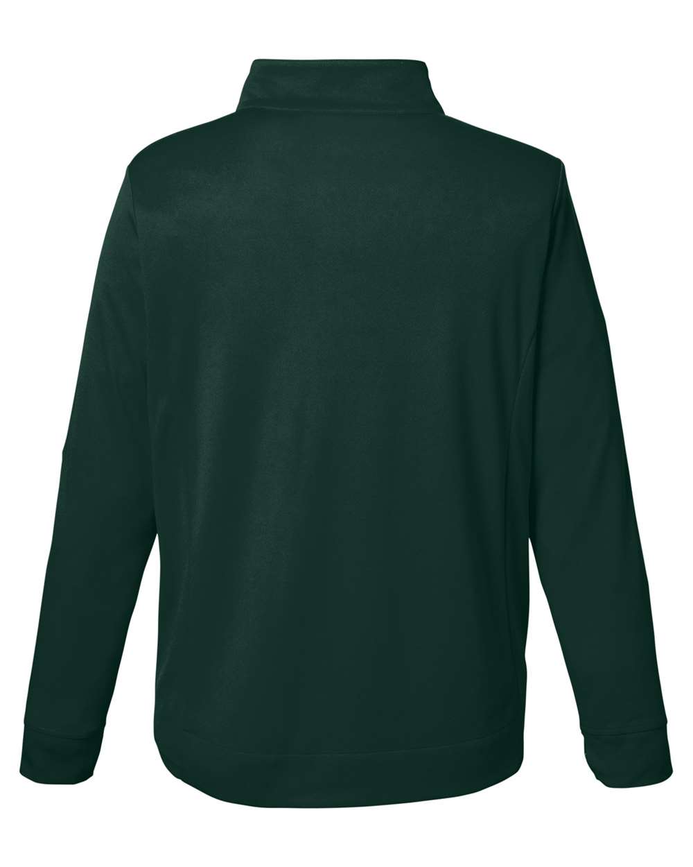 Core365 Men's Market Snag Protect Mesh Colorblock Quarter-Zip Pullover - CE404 Forest- Carbon