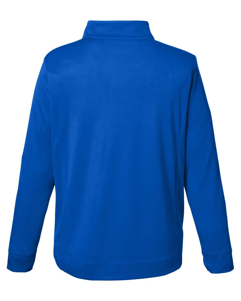 Core365 Men's Market Snag Protect Mesh Colorblock Quarter-Zip Pullover - CE404 True Royal- Carbon