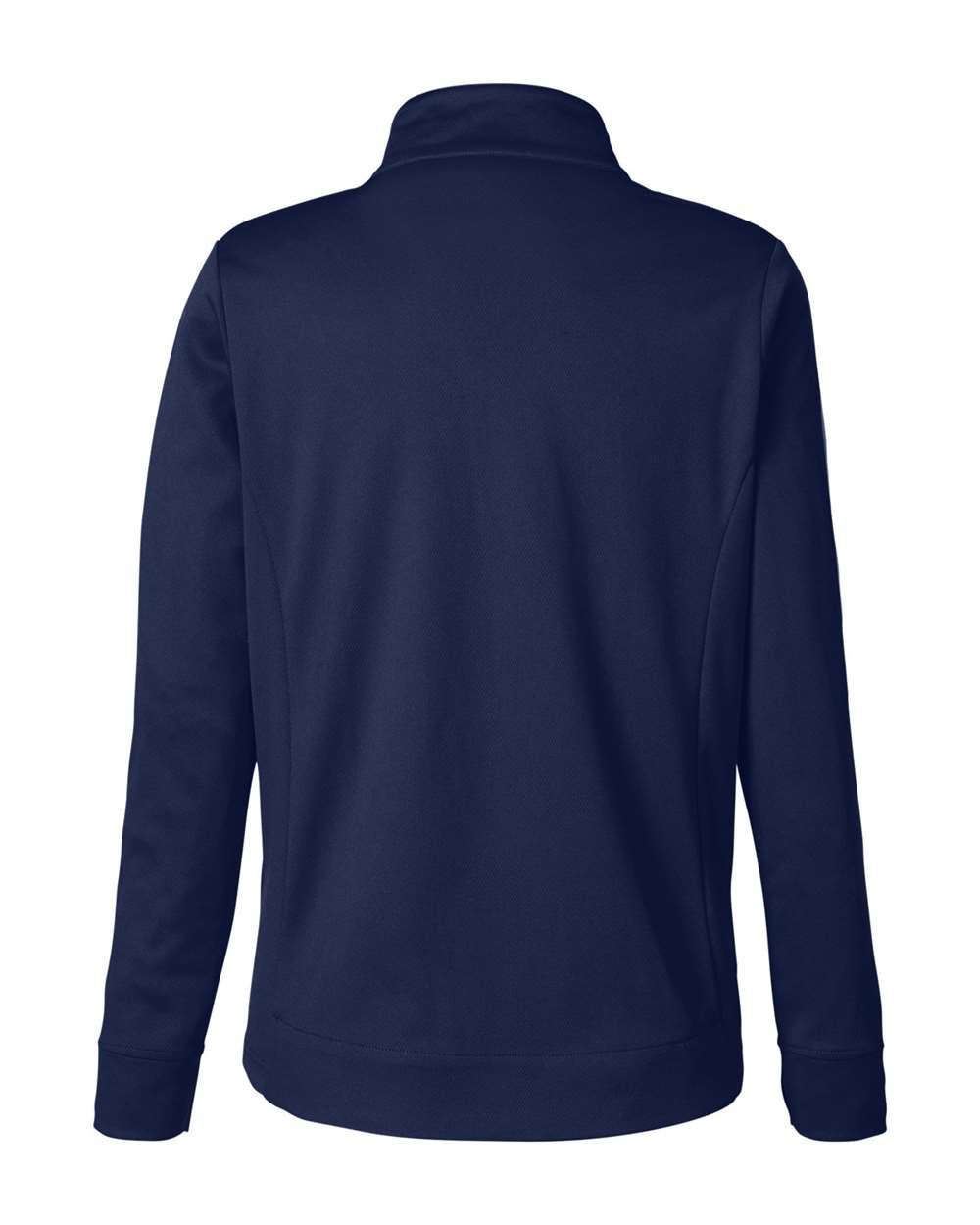 Core365 Women's Market Snag Protect Mesh Colorblock Quarter-Zip Pullover - CE404W Classic Navy Heather- Carbon
