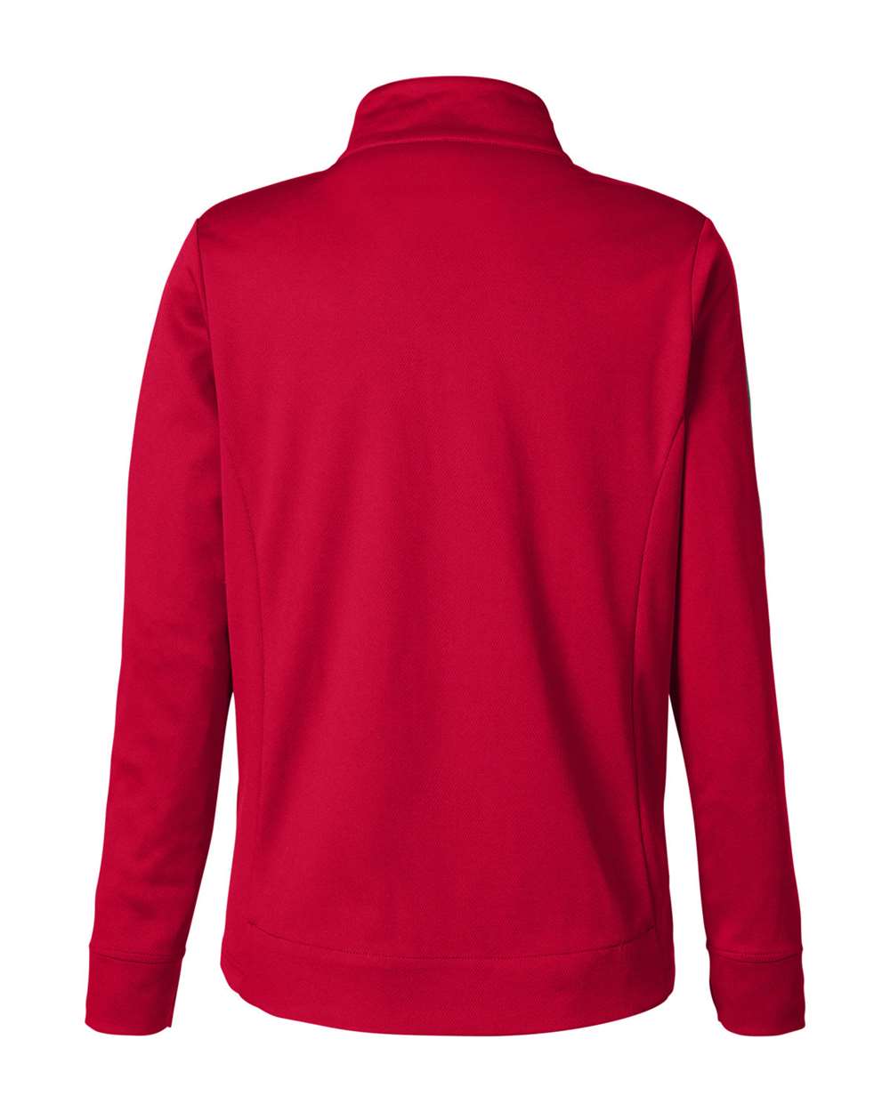 Core365 Women's Market Snag Protect Mesh Colorblock Quarter-Zip Pullover - CE404W Classic Red- Carbon