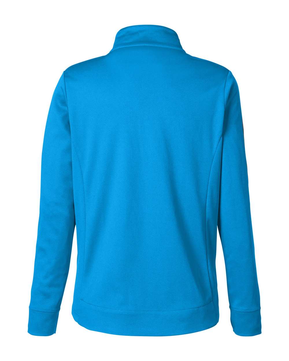 Core365 Women's Market Snag Protect Mesh Colorblock Quarter-Zip Pullover - CE404W Electric Blue- Carbon