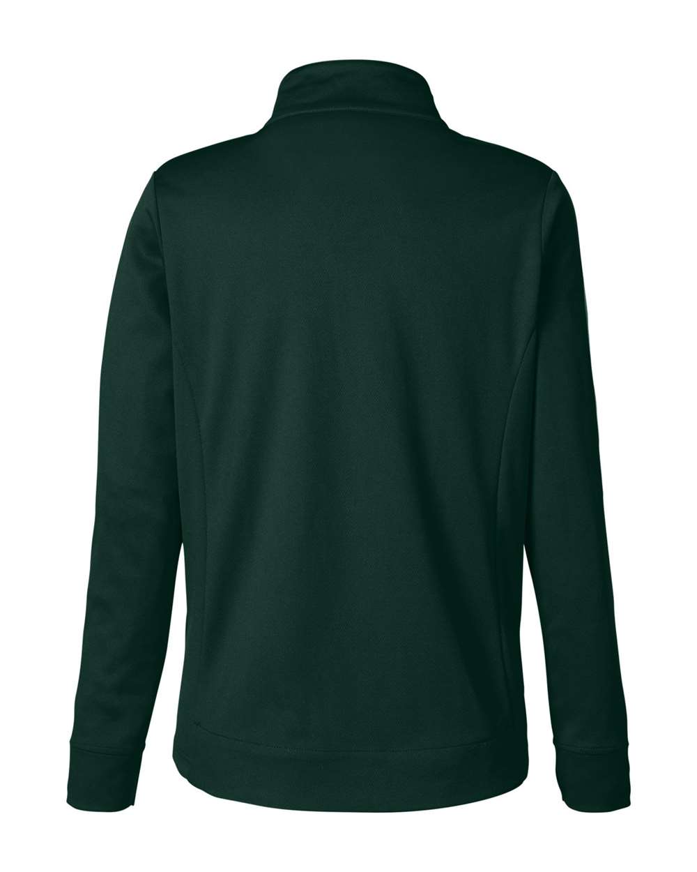 Core365 Women's Market Snag Protect Mesh Colorblock Quarter-Zip Pullover - CE404W Forest- Carbon