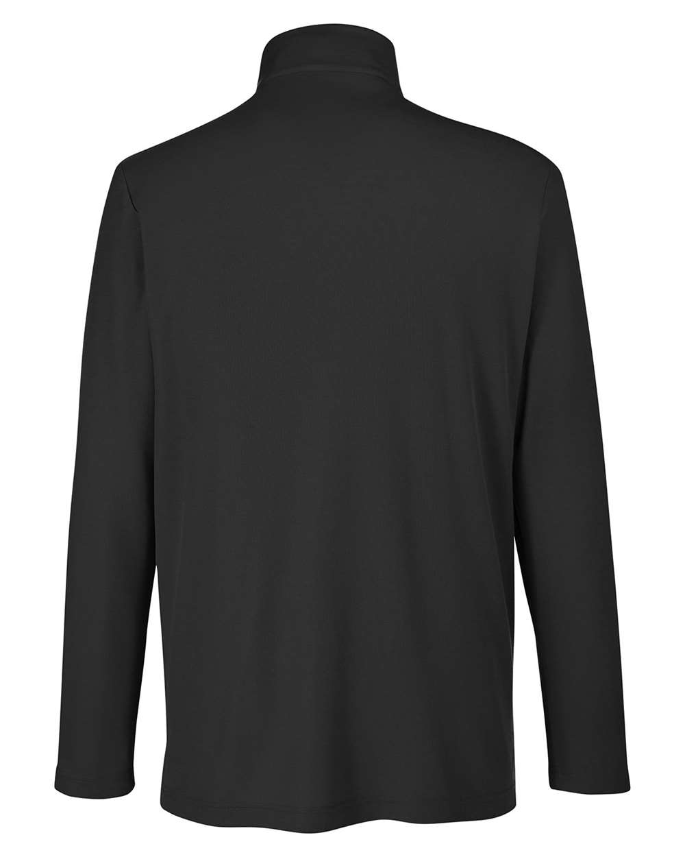 Core365 Men's Fusion ChromaSoft™ Pique Quarter-Zip Pullover - CE405 Black