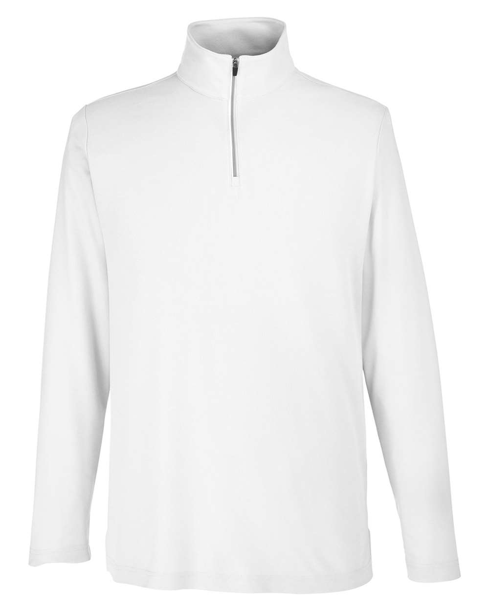 Core365 Men's Fusion ChromaSoft™ Pique Quarter-Zip Pullover - CE405 White