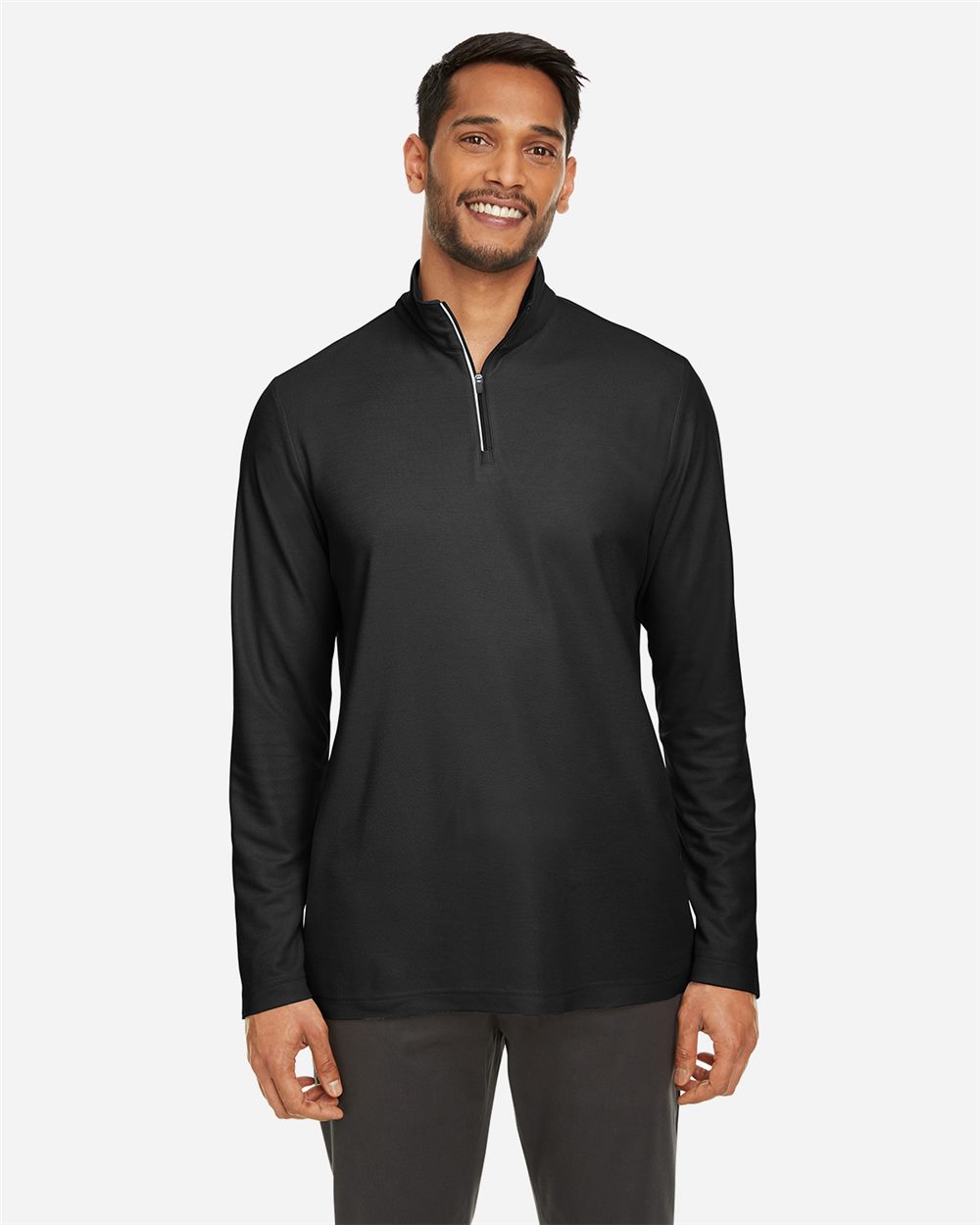 Spyder Men's Fusion ChromaSoft™ Pique Quarter-Zip Pullover - CE405