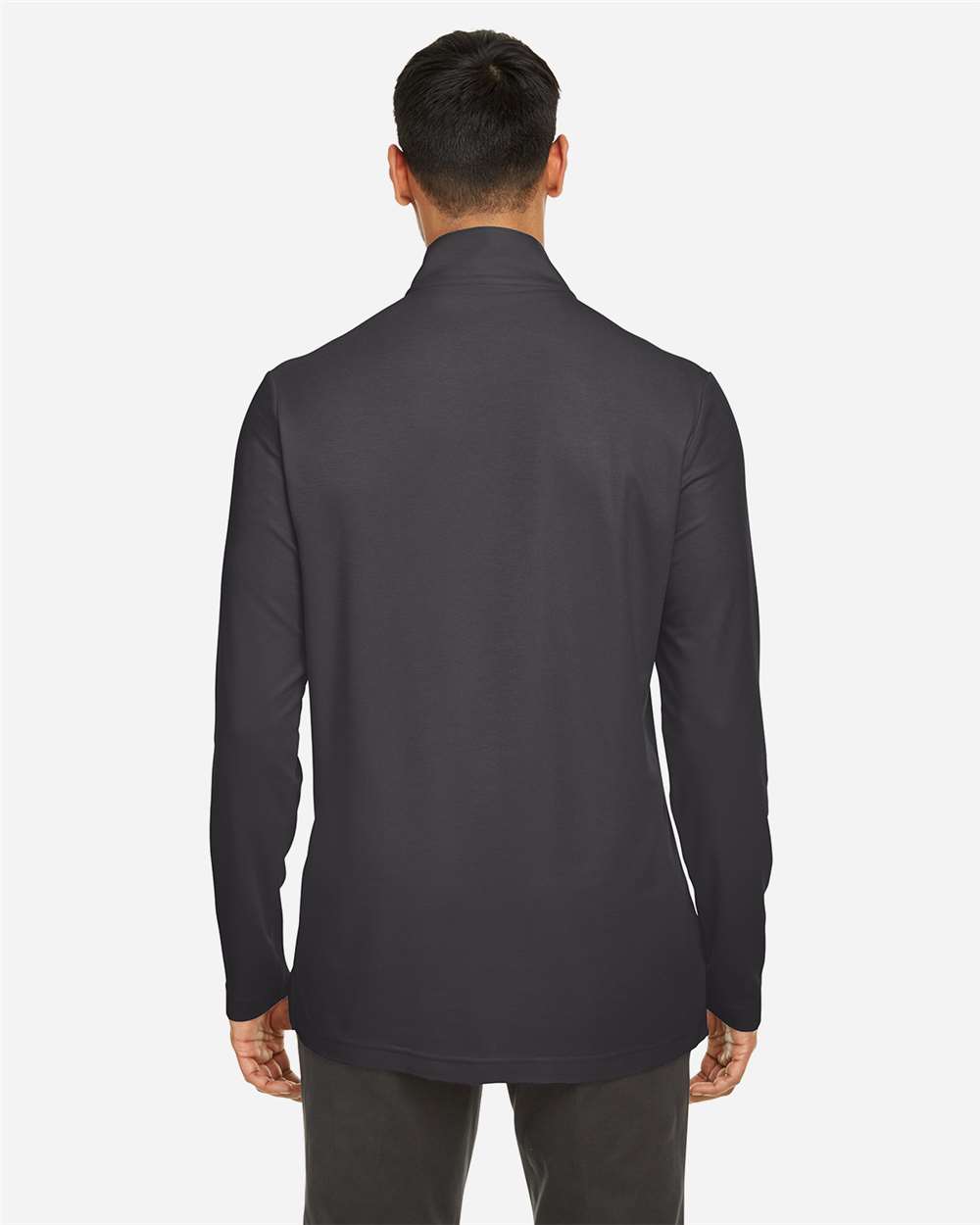 Core365 Men's Fusion ChromaSoft™ Pique Quarter-Zip Pullover - CE405 Carbon