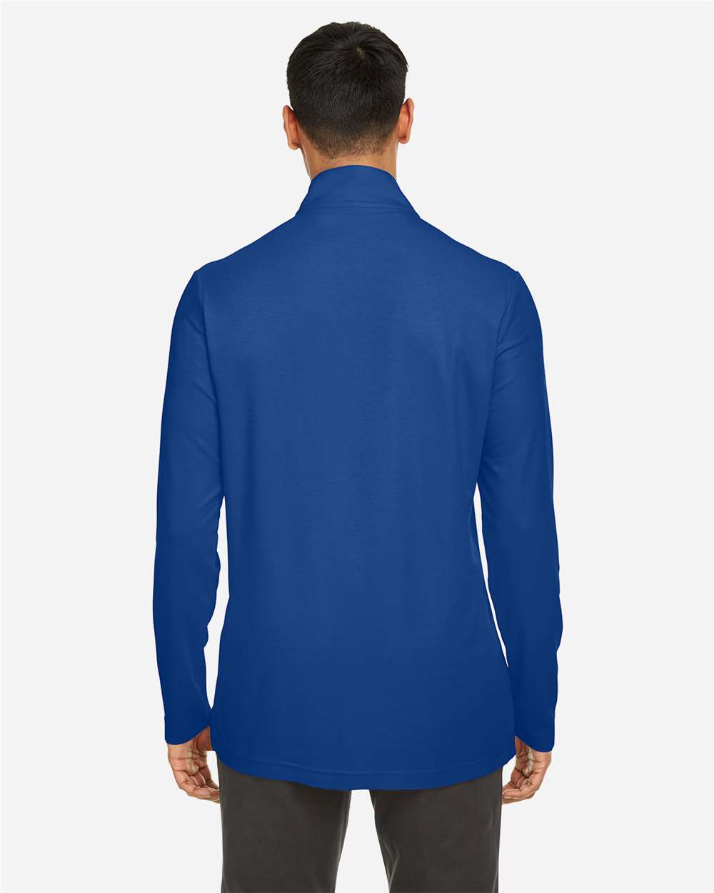 Core365 Men's Fusion ChromaSoft™ Pique Quarter-Zip Pullover - CE405 True Royal