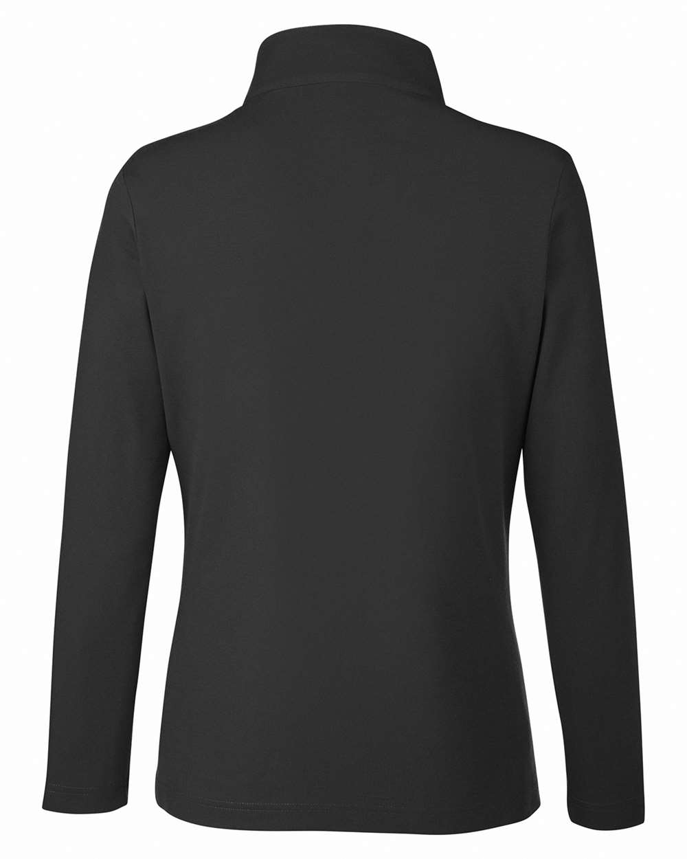Core365 Women's Fusion ChromaSoft™ Pique Quarter-Zip Pullover - CE405W Black