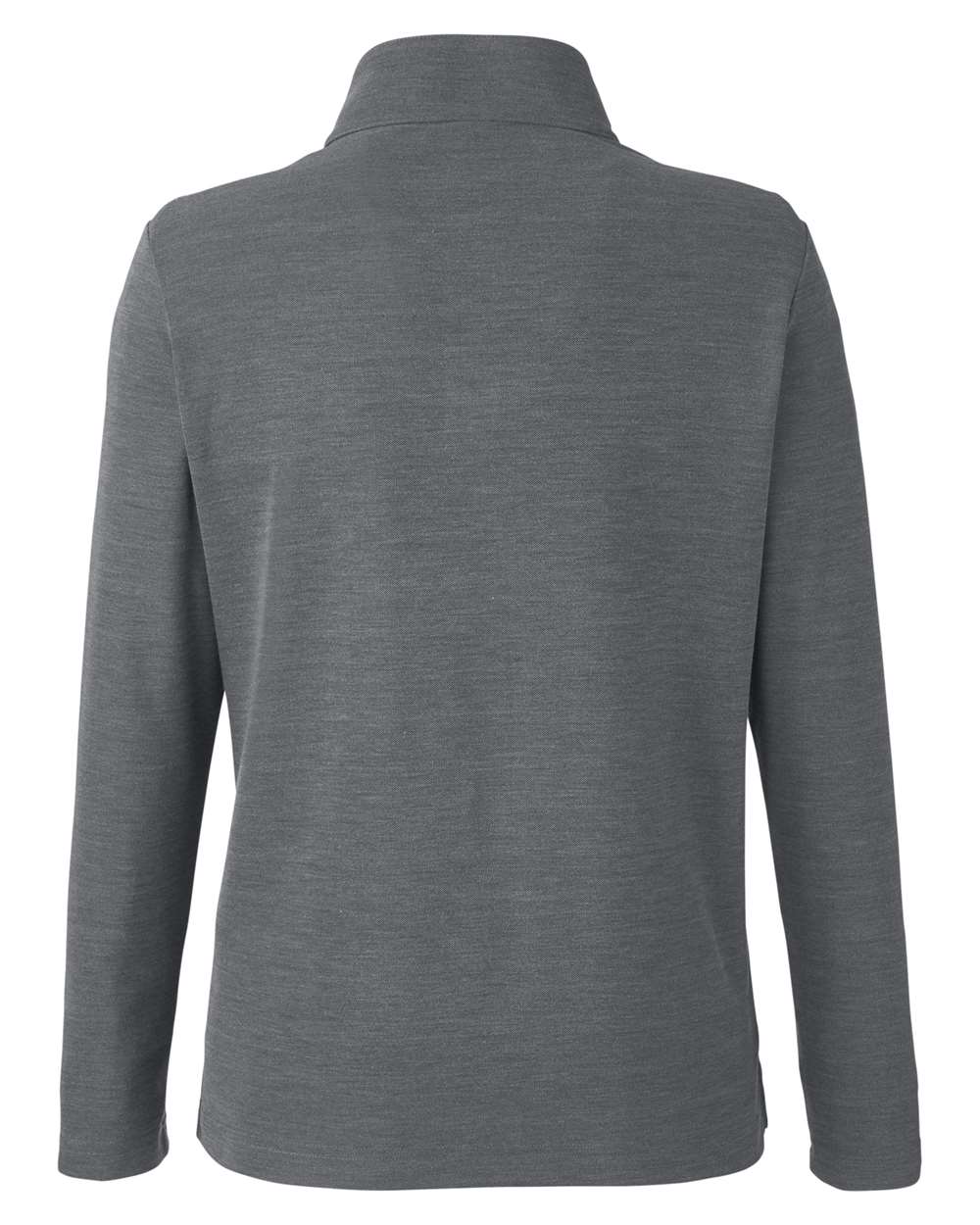 Core365 Women's Fusion ChromaSoft™ Pique Quarter-Zip Pullover - CE405W Carbon Heather