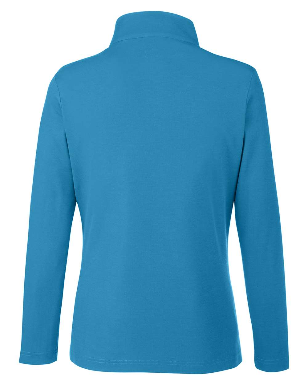 Core365 Women's Fusion ChromaSoft™ Pique Quarter-Zip Pullover - CE405W Electric Blue