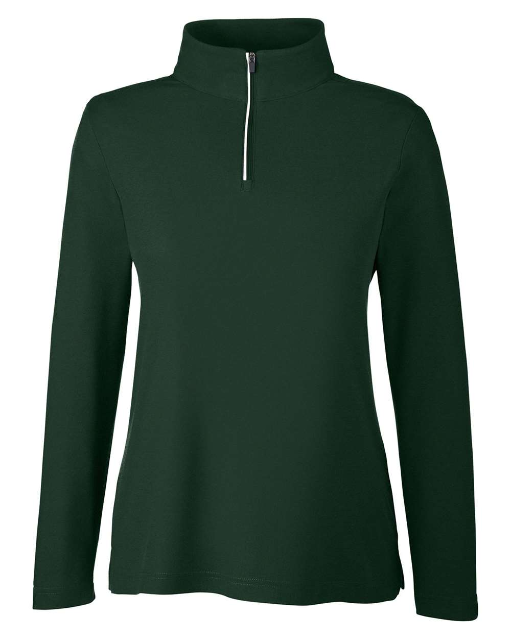 Core365 Women's Fusion ChromaSoft™ Pique Quarter-Zip Pullover - CE405W Forest