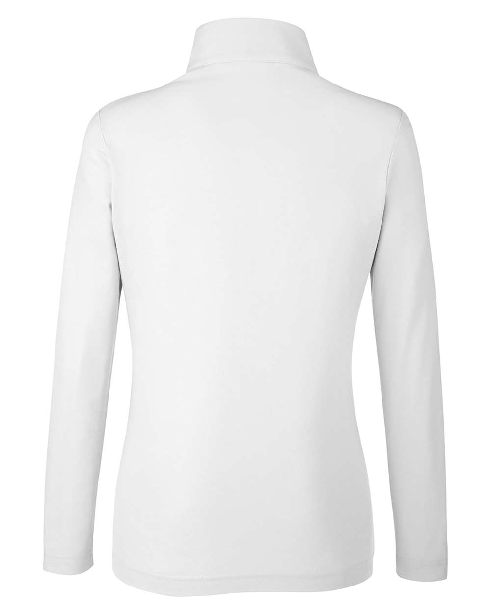 Core365 Women's Fusion ChromaSoft™ Pique Quarter-Zip Pullover - CE405W White