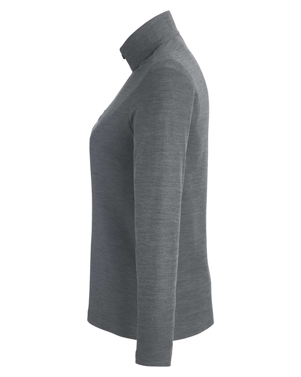 Core365 Women's Fusion ChromaSoft™ Pique Quarter-Zip Pullover - CE405W Carbon Heather