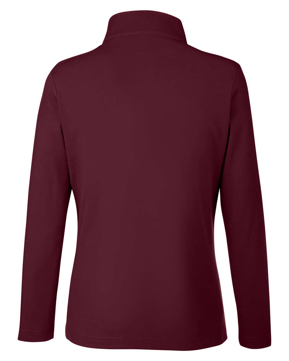 Core365 Women's Fusion ChromaSoft™ Pique Quarter-Zip Pullover - CE405W Burgundy