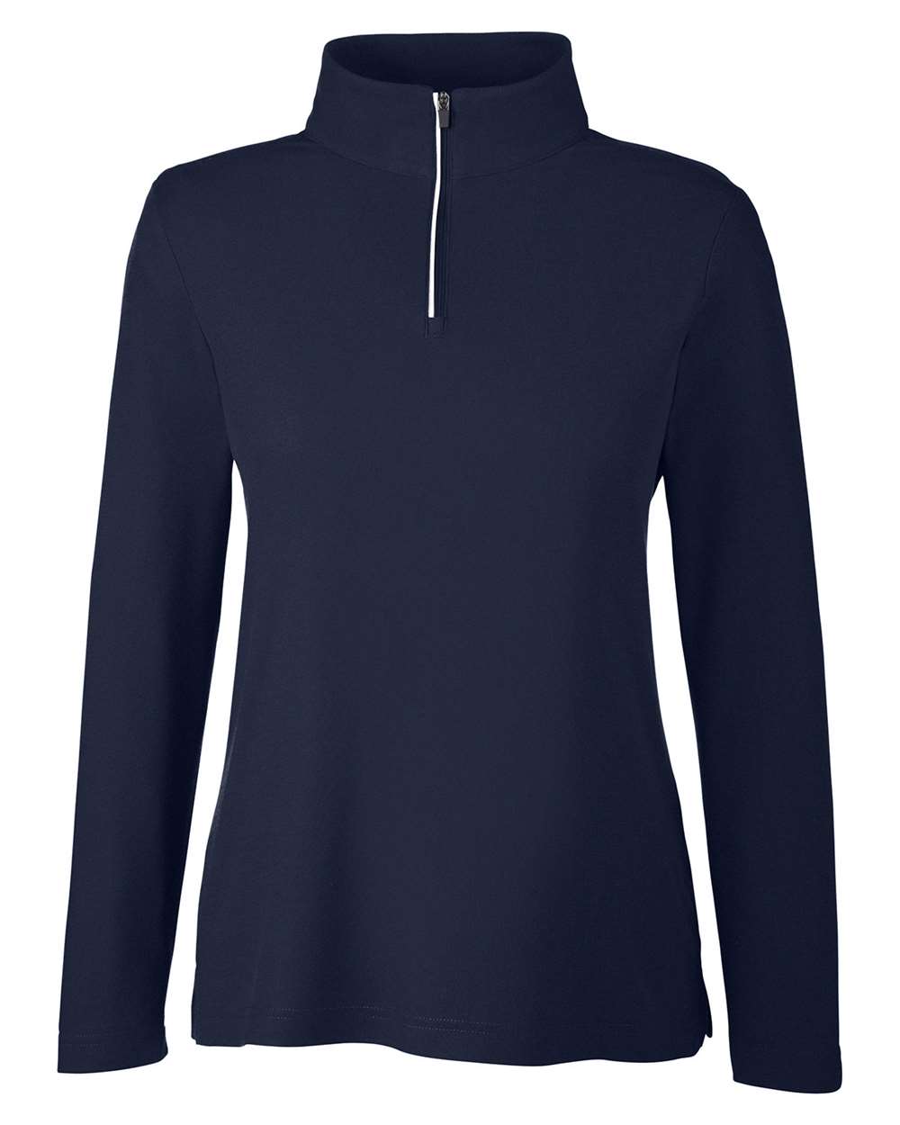 Core365 Women's Fusion ChromaSoft™ Pique Quarter-Zip Pullover - CE405W Classic Navy