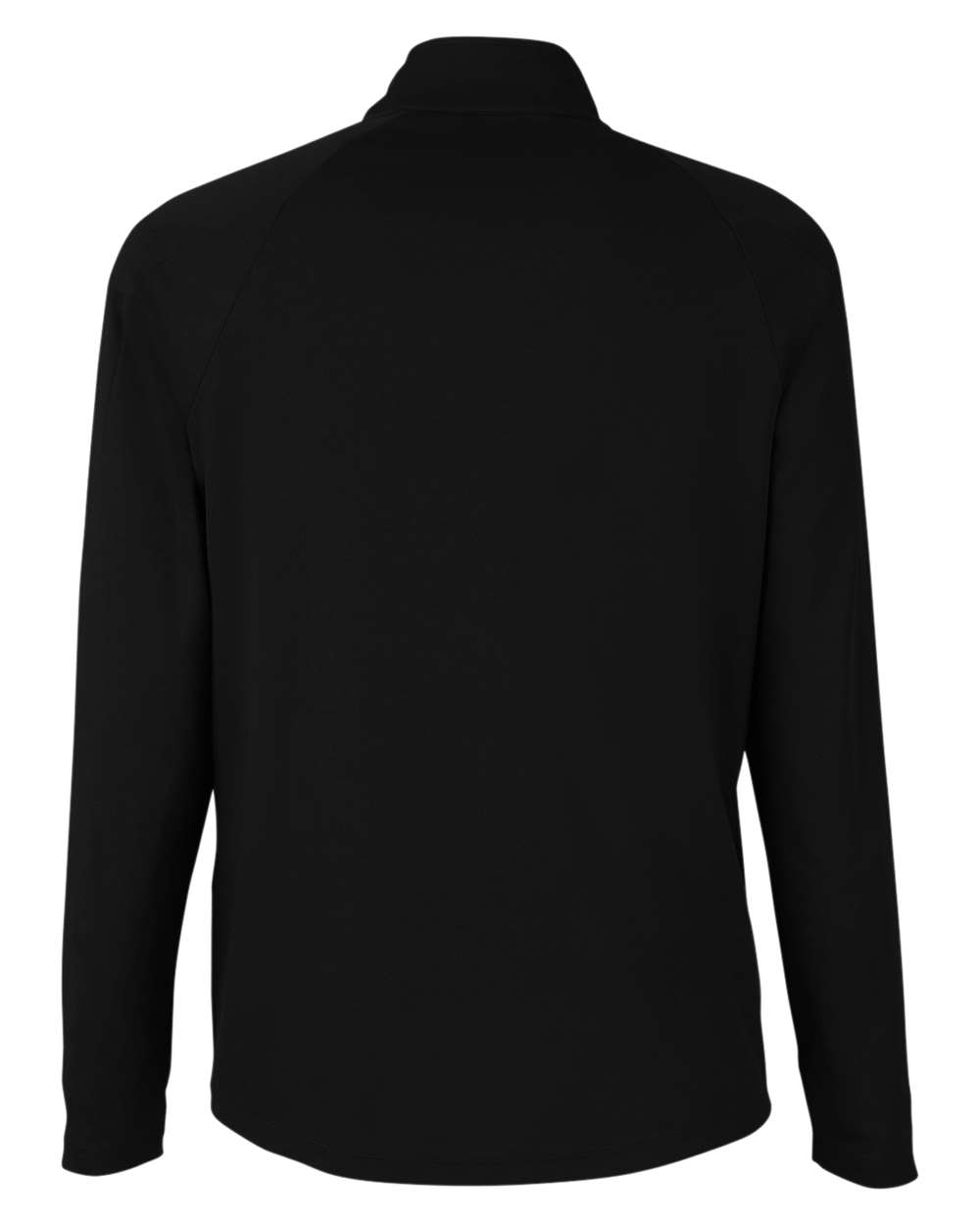 Core365 Men's Origin Performance Pique Quarter-Zip Pullover - CE418 Black- Carbon