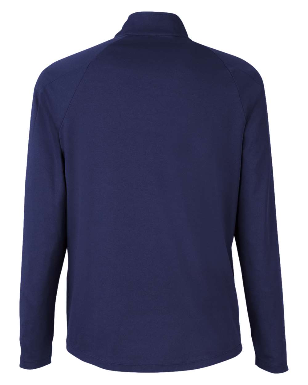 Core365 Men's Origin Performance Pique Quarter-Zip Pullover - CE418 Classic Navy Heather- Carbon