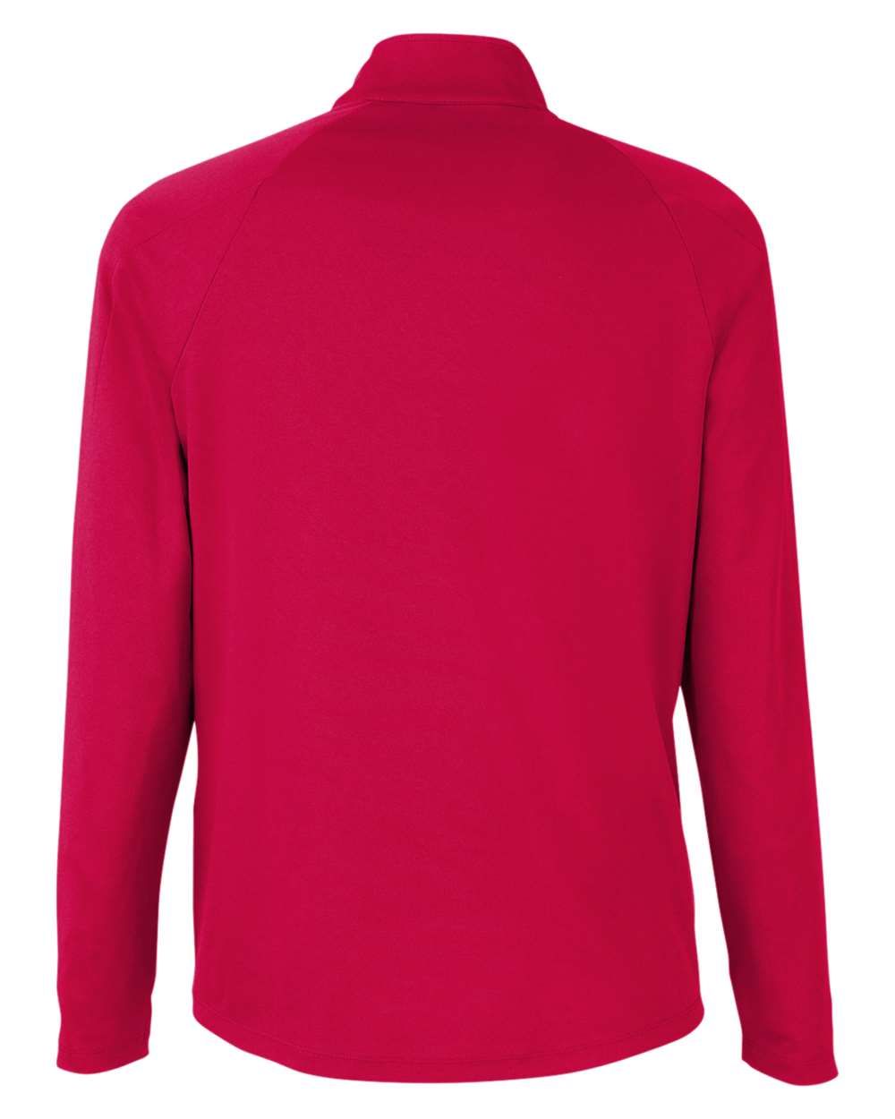 Core365 Men's Origin Performance Pique Quarter-Zip Pullover - CE418 Classic Red- Carbon