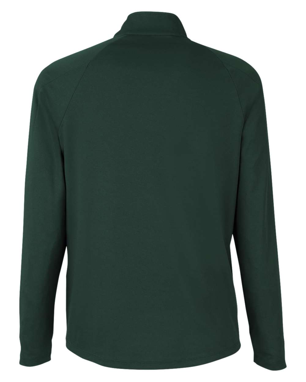 Core365 Men's Origin Performance Pique Quarter-Zip Pullover - CE418 Forest- Carbon