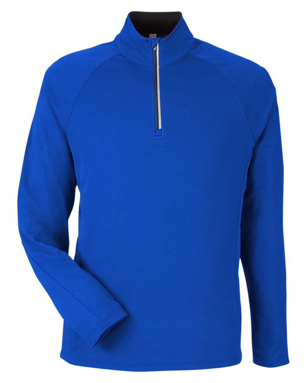 Core365 Men's Origin Performance Pique Quarter-Zip Pullover - CE418 True Royal- Carbon