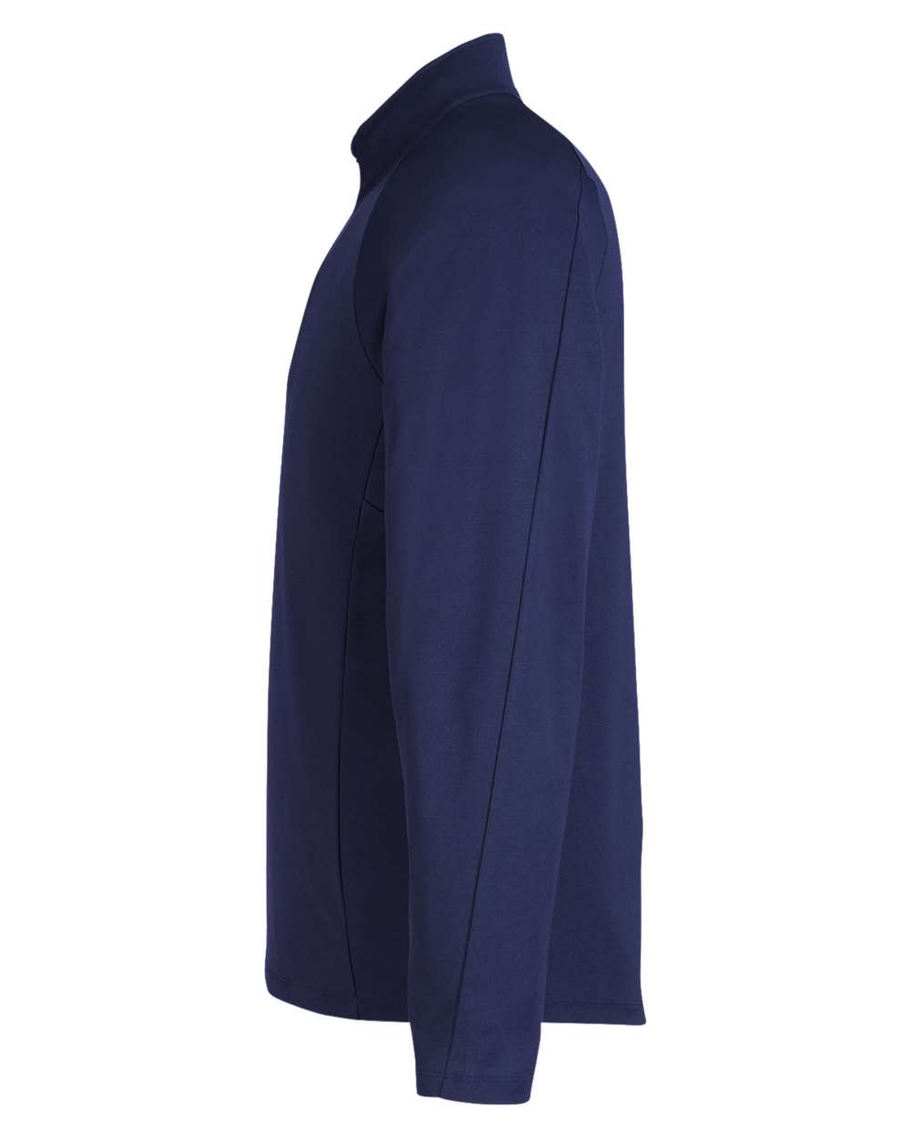 Core365 Men's Origin Performance Pique Quarter-Zip Pullover - CE418 Classic Navy Heather- Carbon